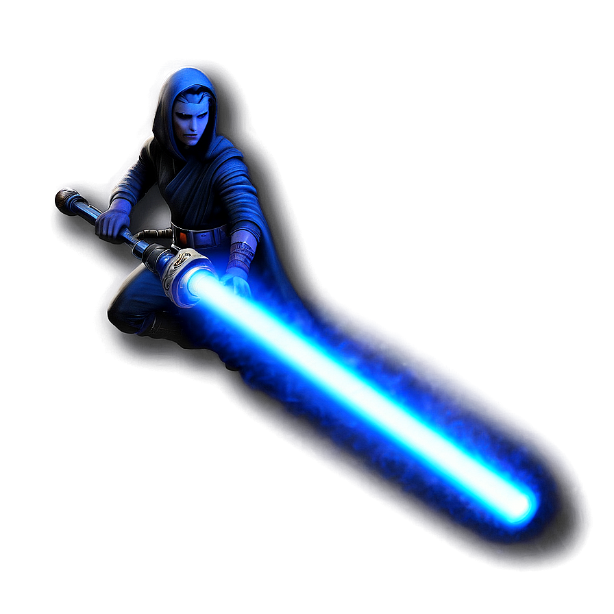 Cosmic Blue Lightsaber Png Dga