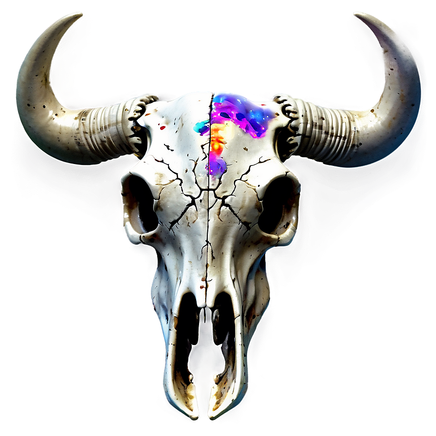 Cosmic Cow Skull Png 50