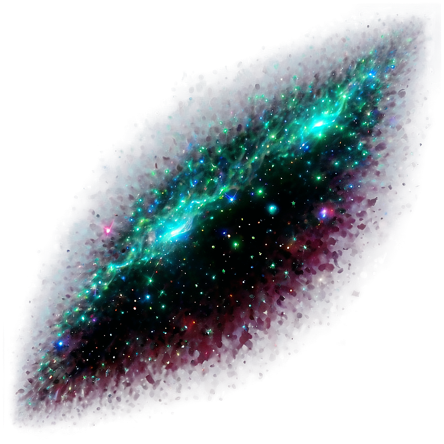 Cosmic Dust Particles Galaxy Png Sig