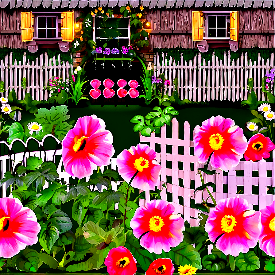 Cottage Garden Charm Png 72