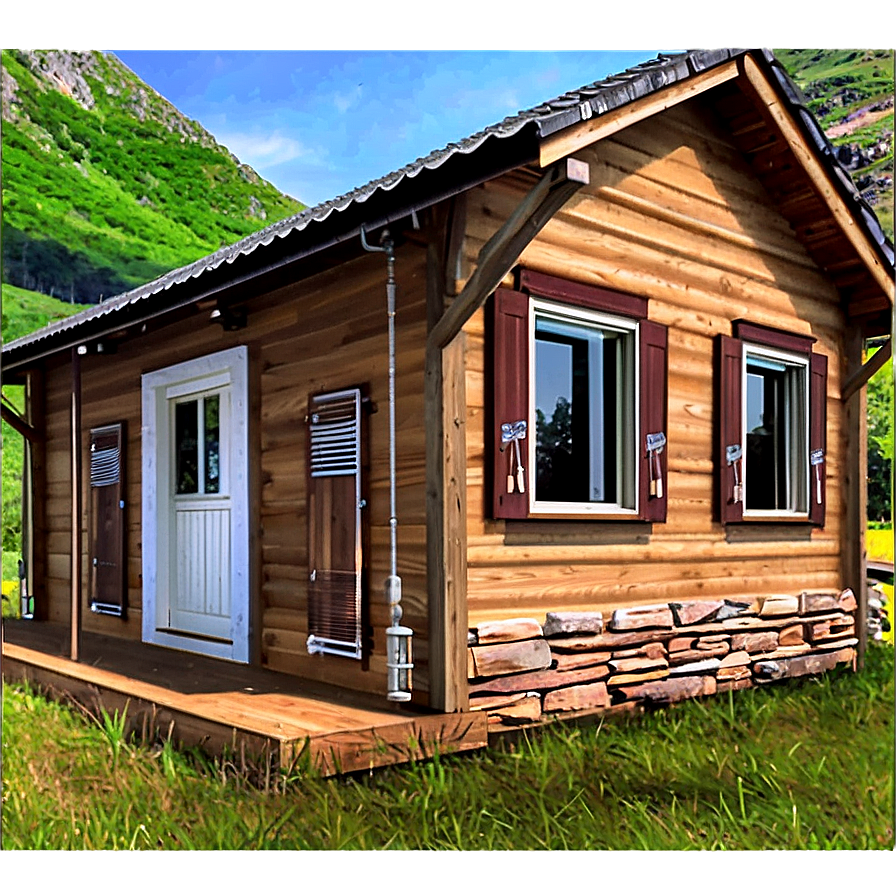 Cottage With A Mountain View Png Brb14