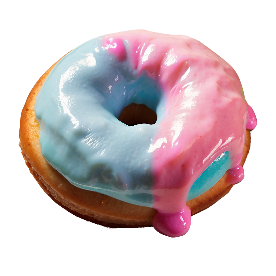 Cotton Candy Donut Png Dfb72