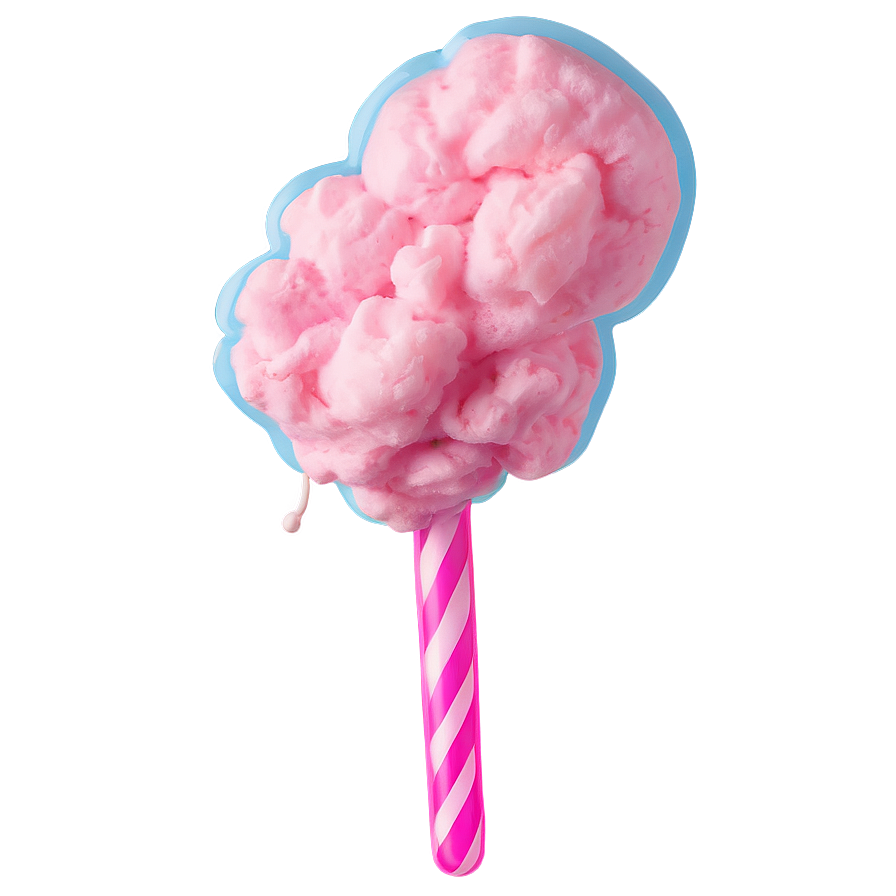 Cotton Candy Festival Treat Png 06122024