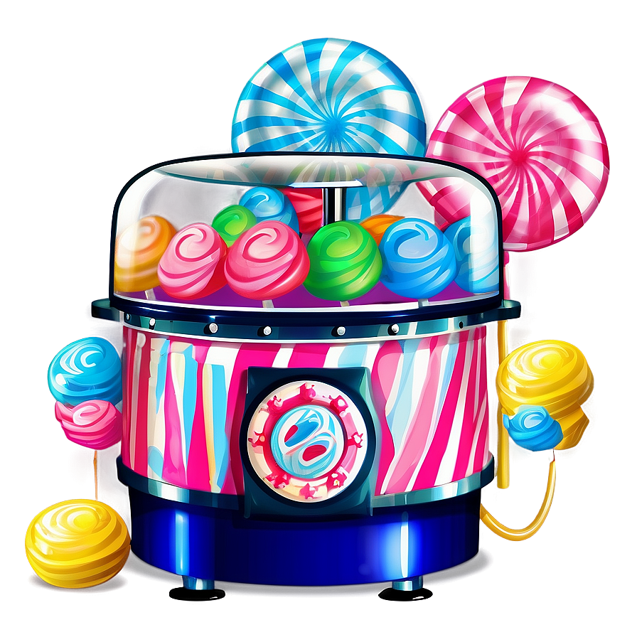 Cotton Candy Machine Png Isc57