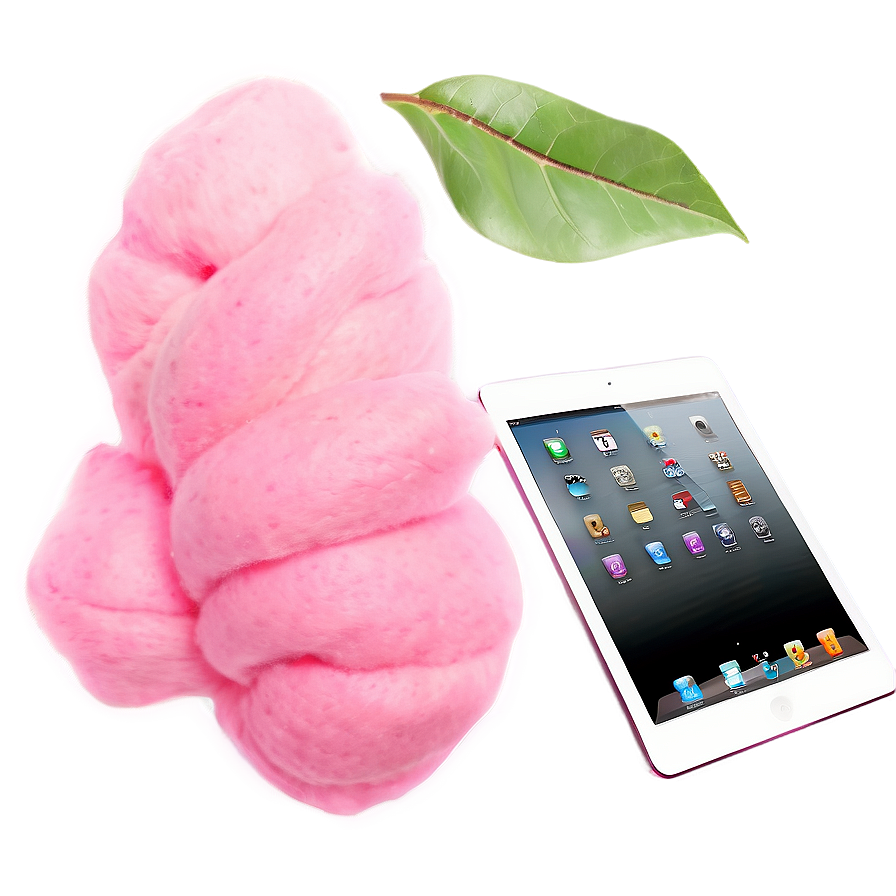 Cotton Candy Pink Ipad Png 06252024