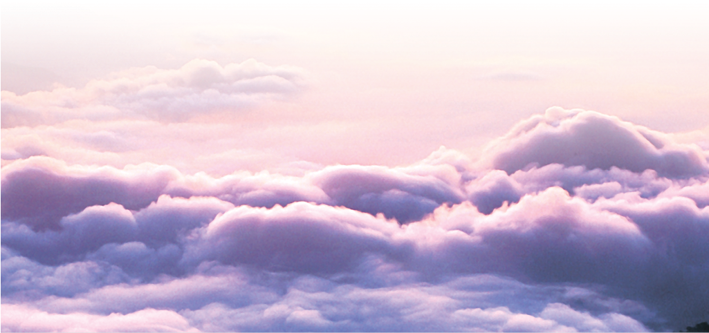 Cotton Candy Sky Cloudscape