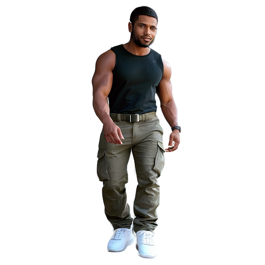 Cotton Cargo Pants Png 06132024