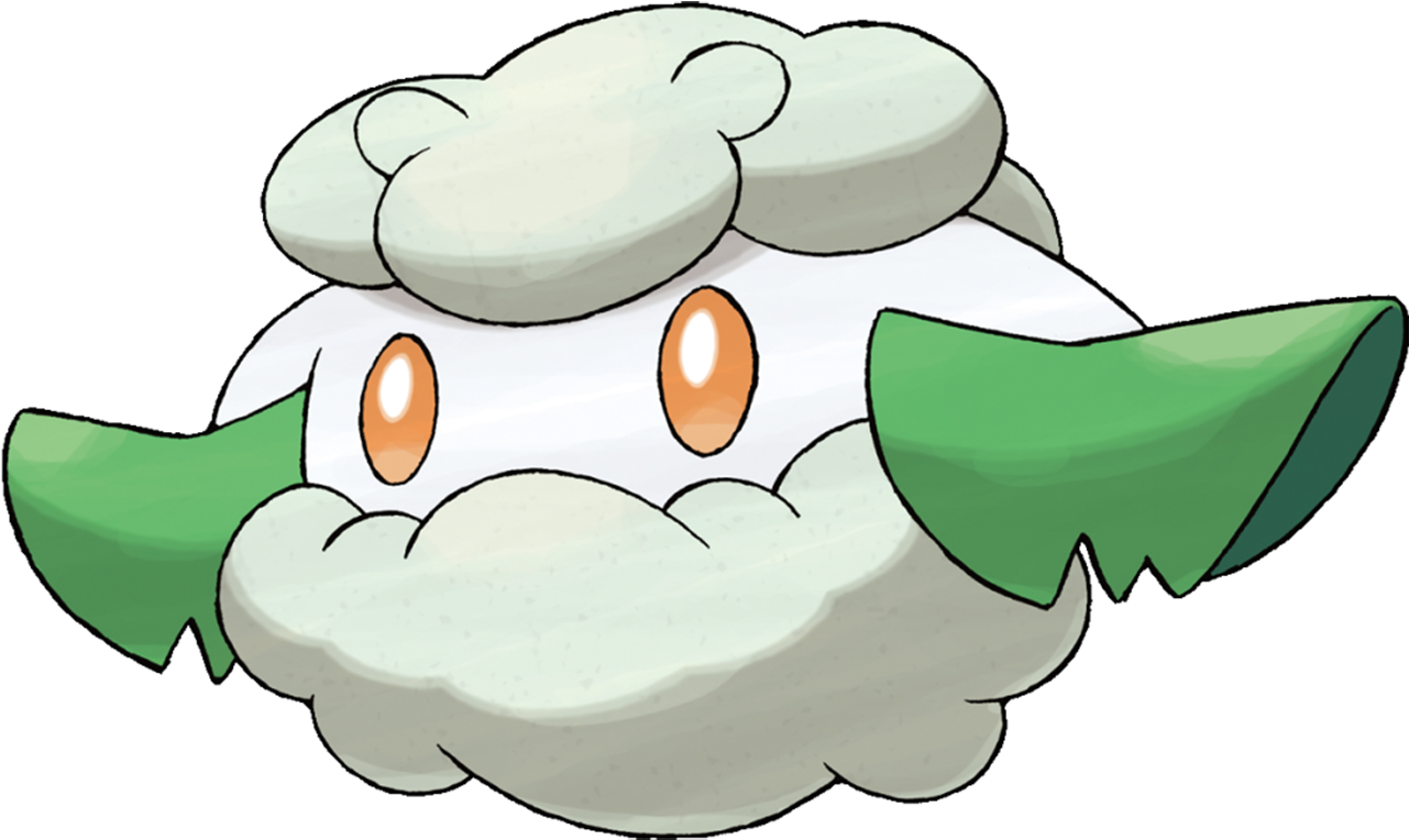 Cottonee Pokemon Illustration