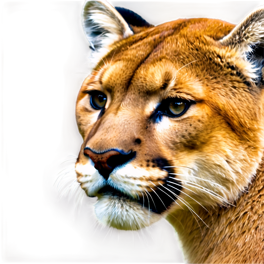 Cougar Head Profile Png Law