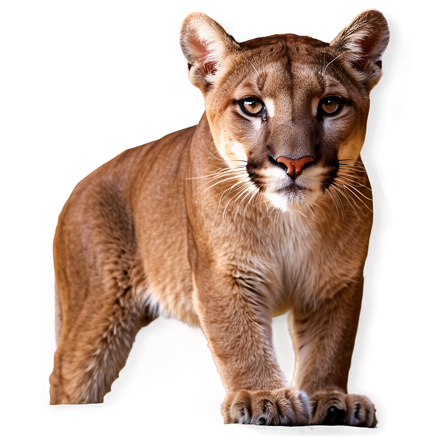 Cougar In Sunset Png 06202024