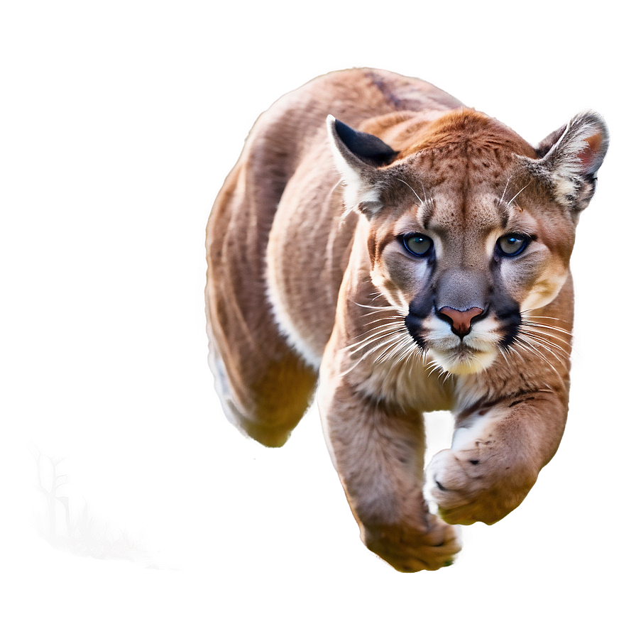 Cougar Leaping Png 06202024