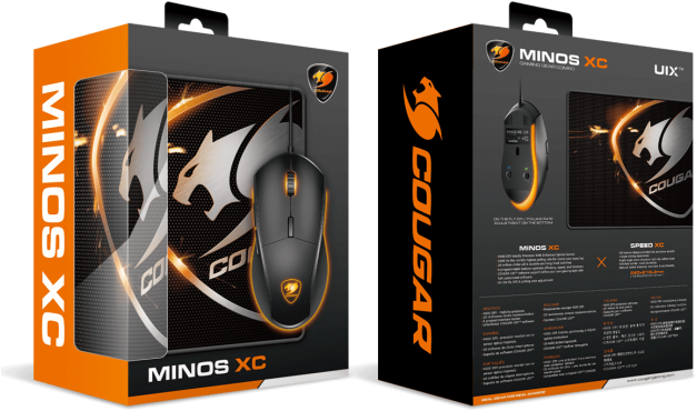 Cougar Minos X C Gaming Mouse Packaging