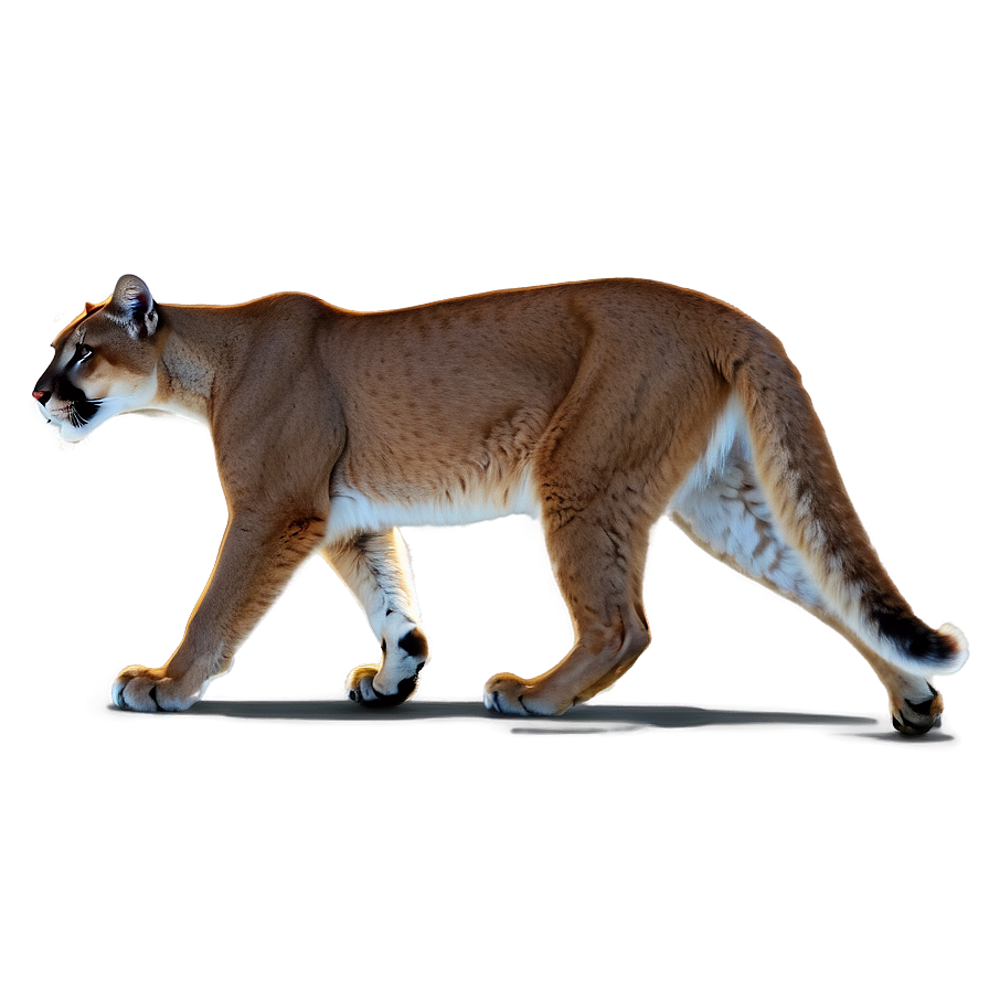 Cougar On The Prowl Png Hdq