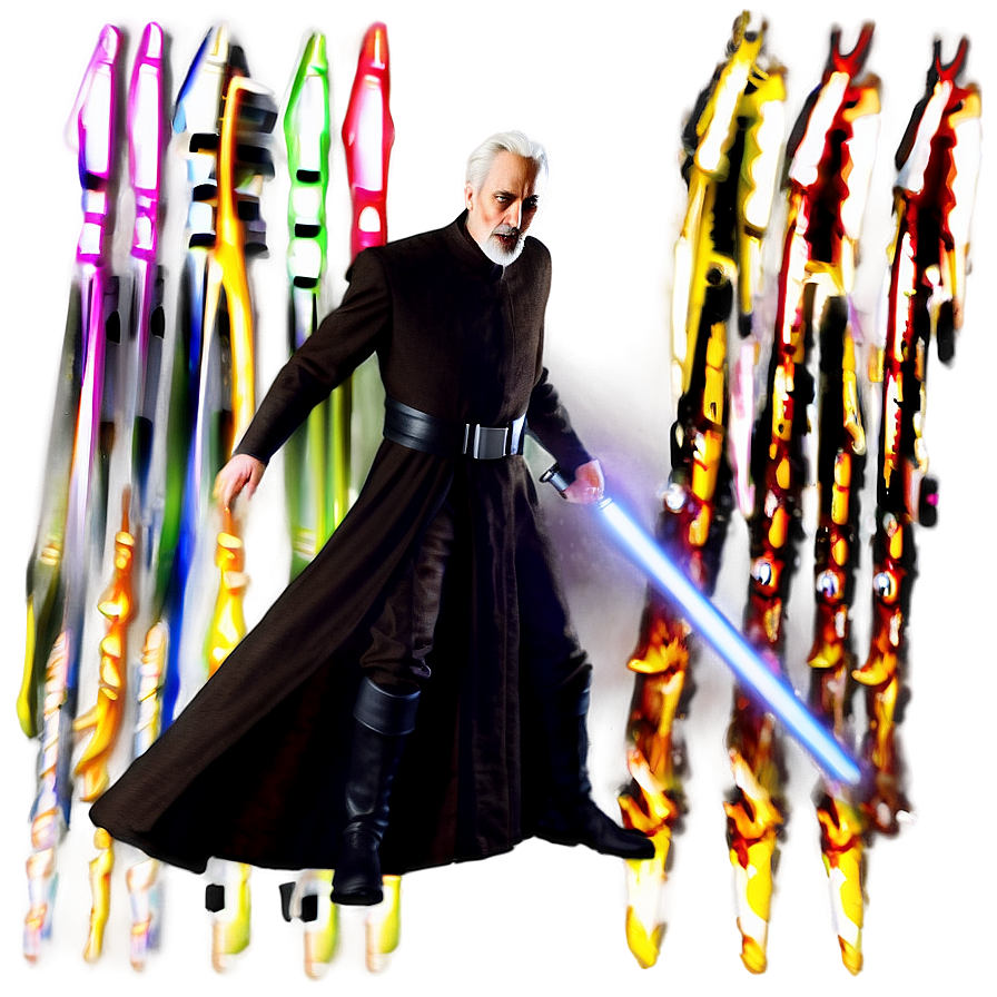 Count Dooku Final Duel Png Atd