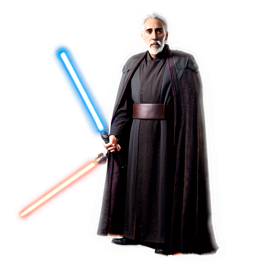 Count Dooku In Robes Png 71