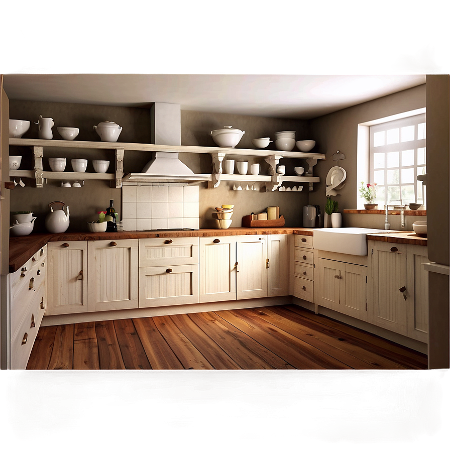 Country Cottage Kitchen Png 2