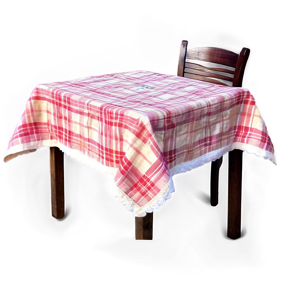 Country Cottage Table Cloth Png Uba63