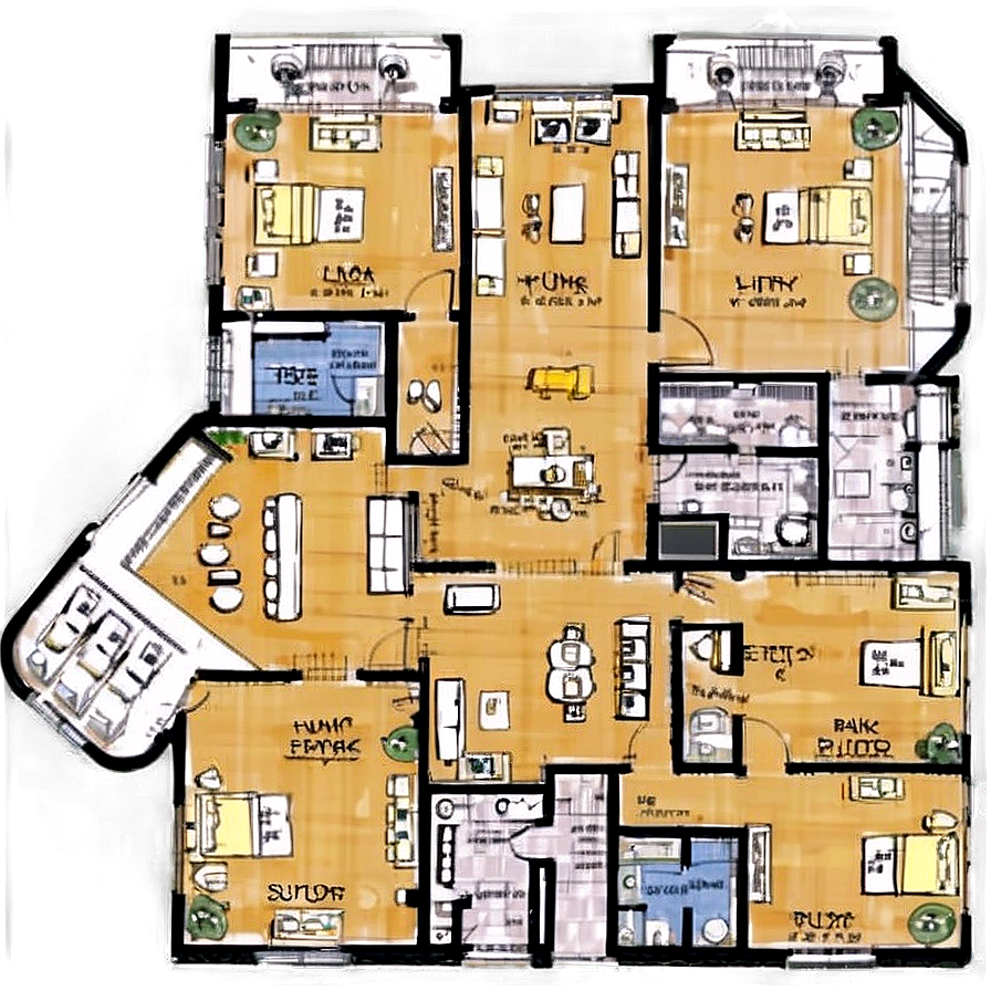 Country Home Floor Plan Png 06262024