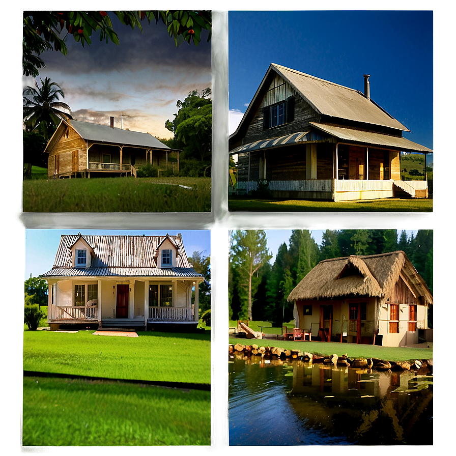 Country Houses Png 81