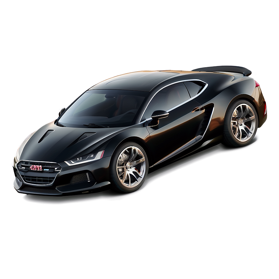 Coupe Black Car Png Pgc