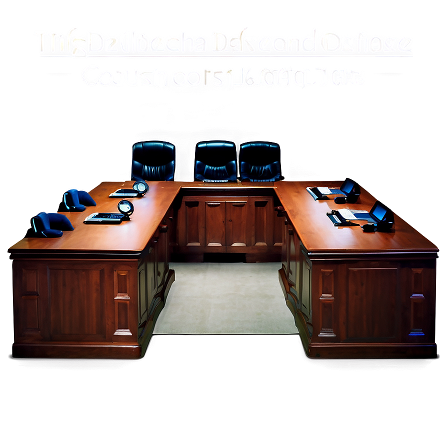 Courtroom Defense Table Png Fwx