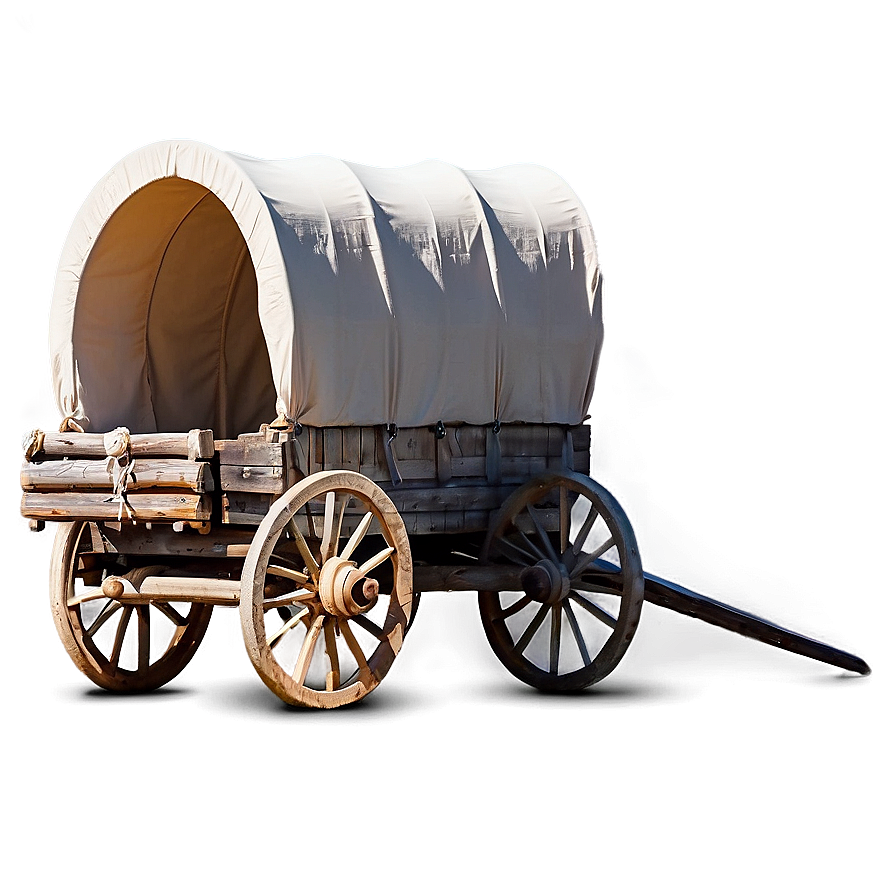 Covered Wagon By Moonlight Png Thg75