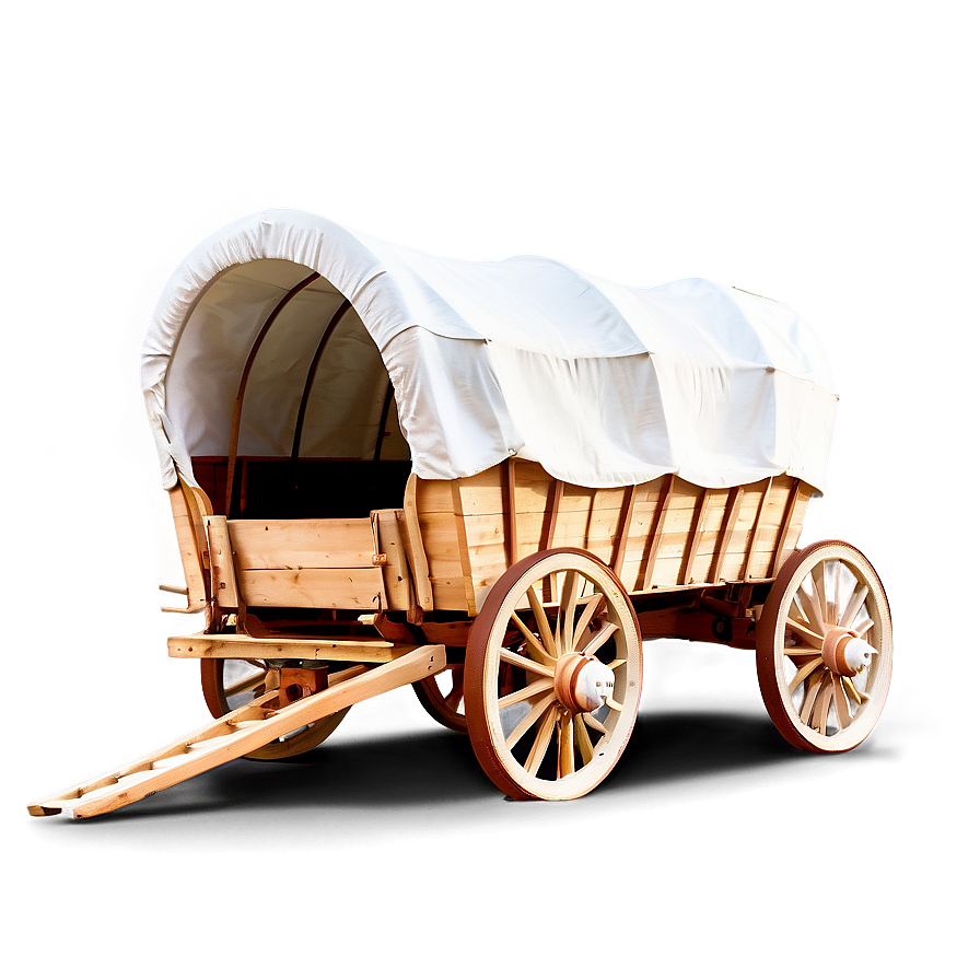 Covered Wagon In Desert Png 37