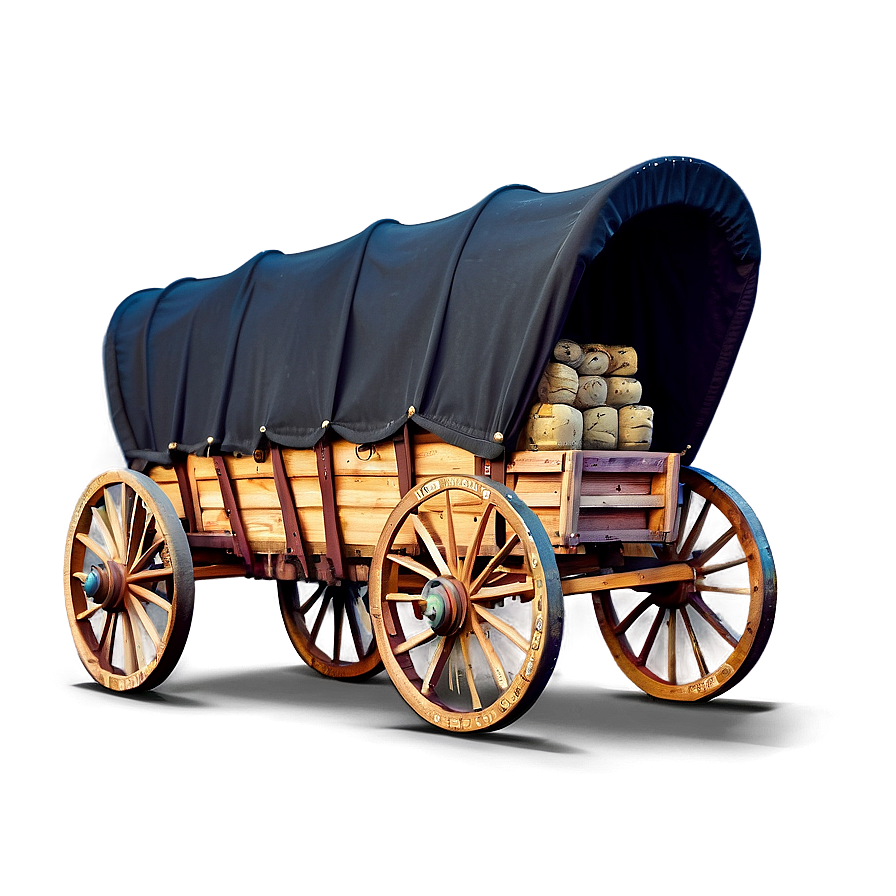 Covered Wagon Migration Theme Png 28