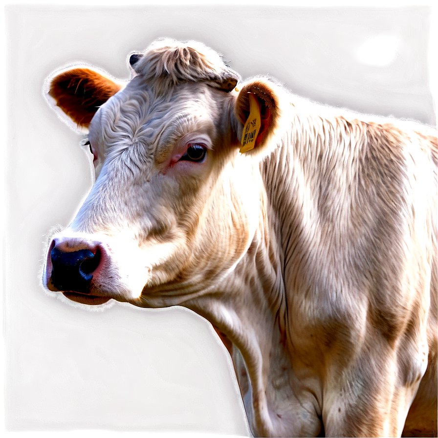 Cow Face Illustration Png Ovq21