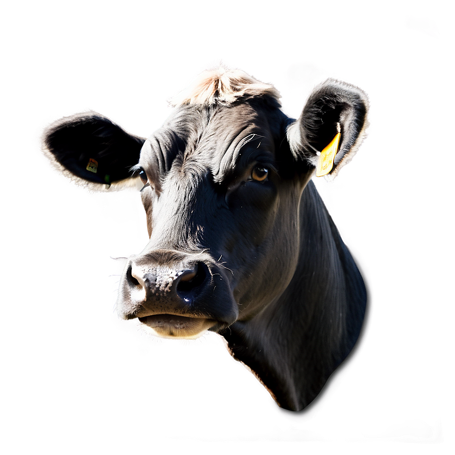 Cow Face Silhouette Png 85