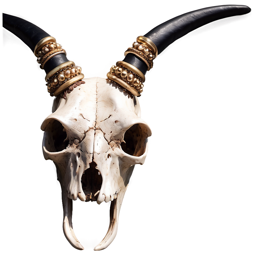 Cow Skull With Horns Png Yuq76