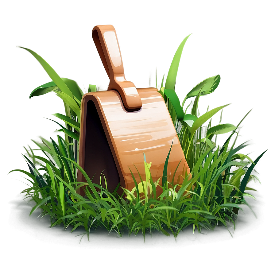 Cowbell In Lush Grass Png 06132024