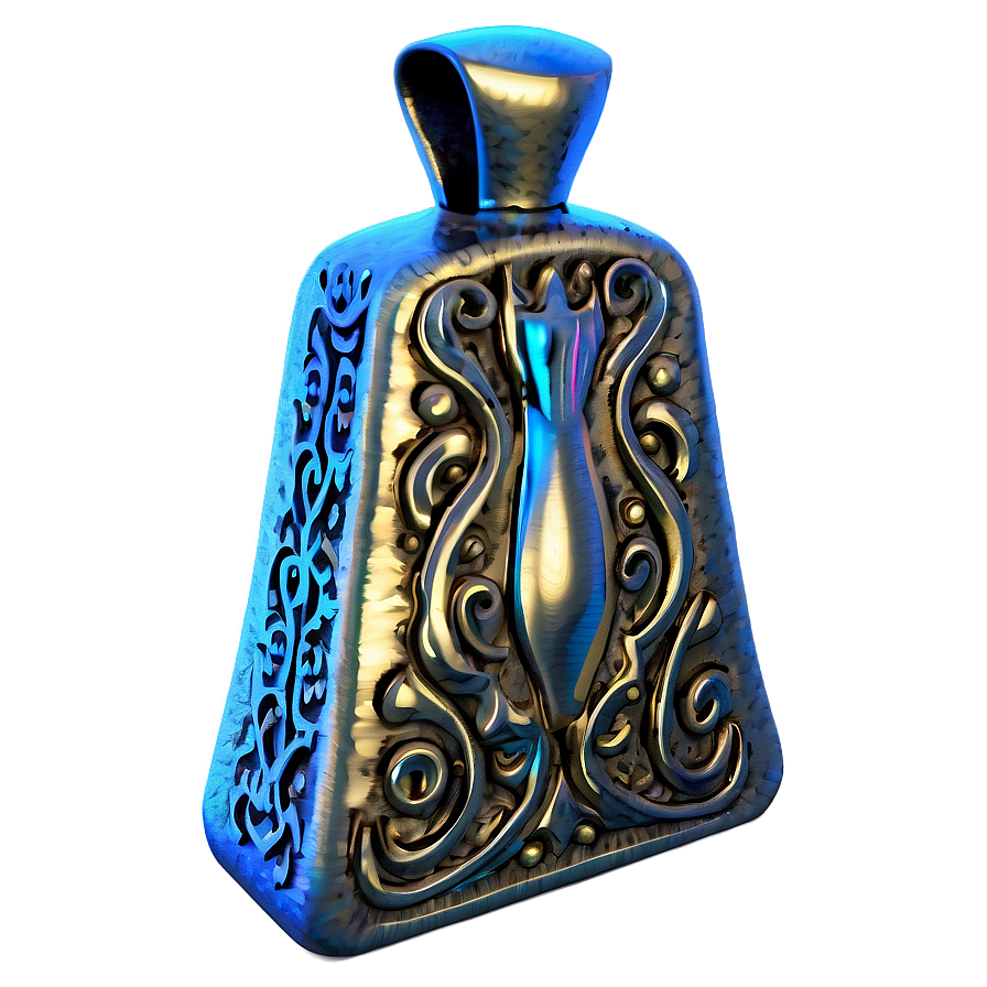 Cowbell With Intricate Detail Png 65