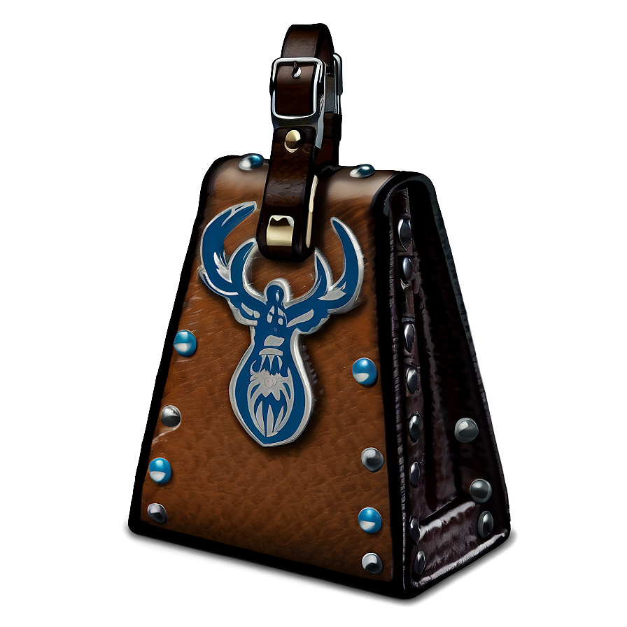 Cowbell With Leather Strap Png Pdf