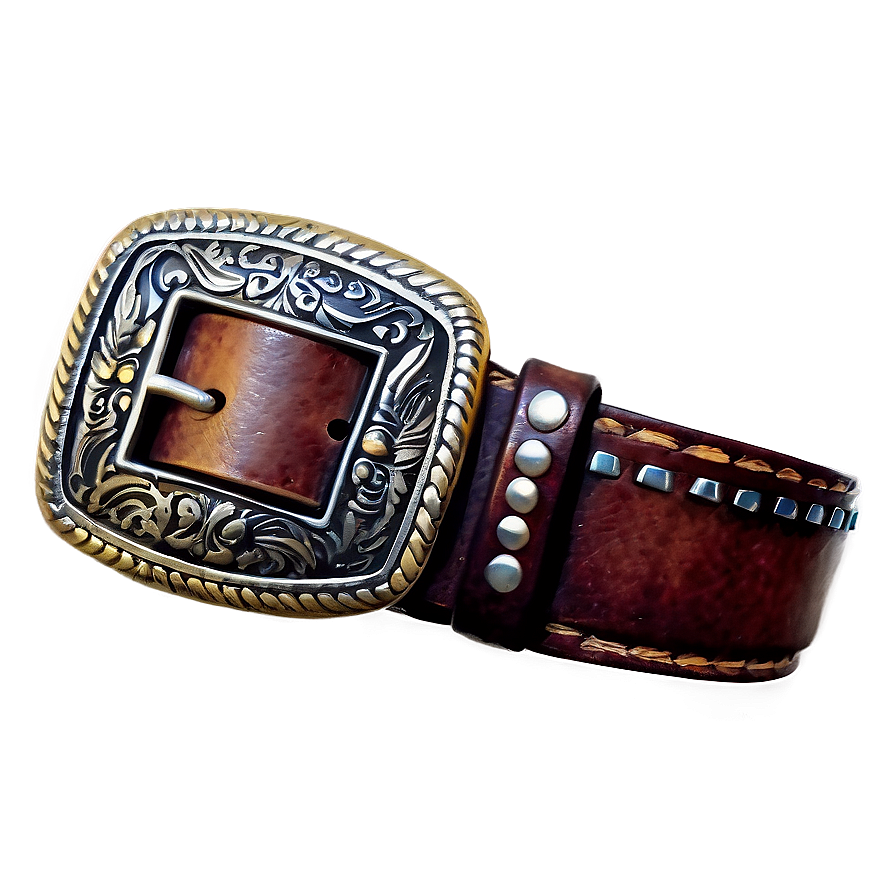 Cowboy Belt Buckle Png 06212024