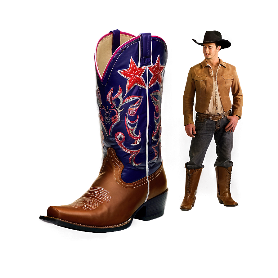 Cowboy Boots Png 05212024