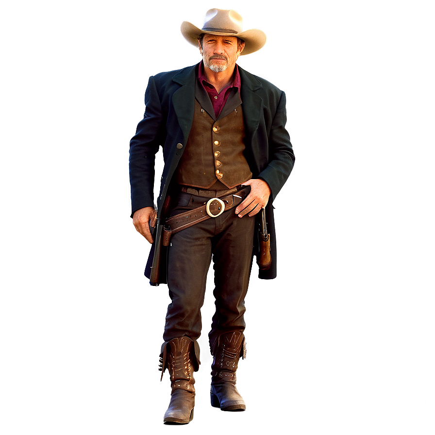 Cowboy Gunslinger Png Xil72