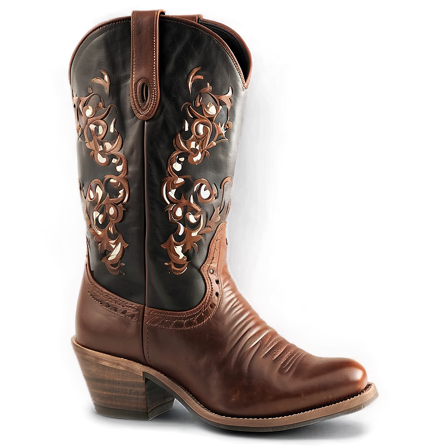 Cowboy Leather Boots Png 75