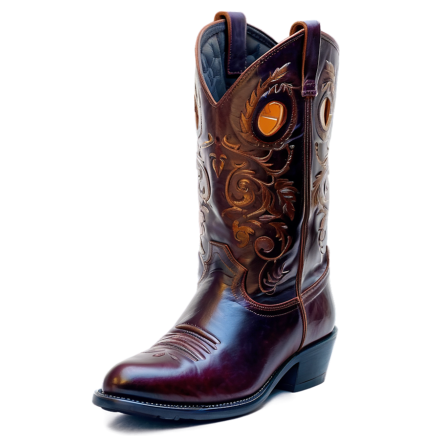 Cowboy Leather Boots Png Tdp