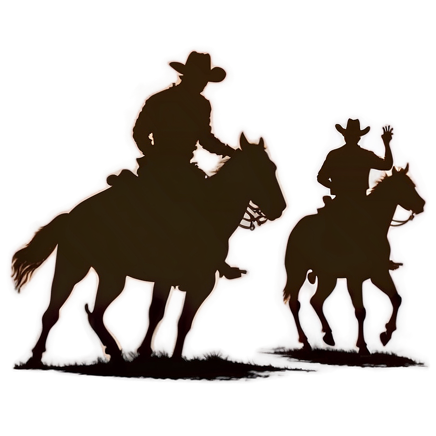 Cowboy Silhouette Png 05212024