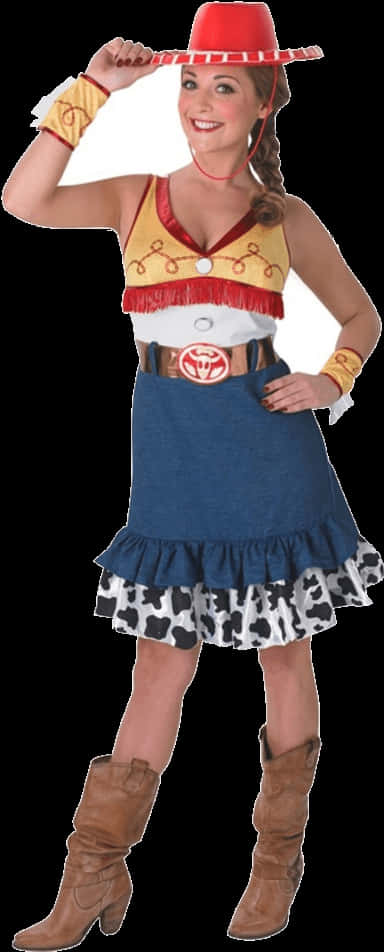 Cowgirl Costume Ladies Dress