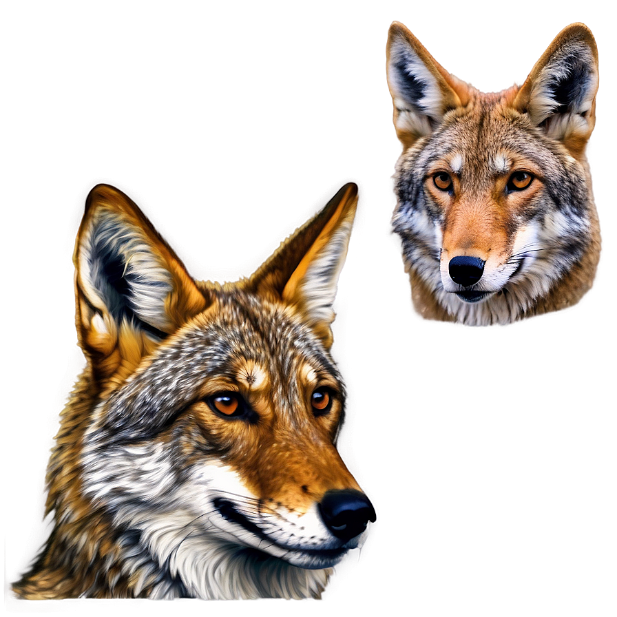 Coyote Profile Headshot Png Kyd