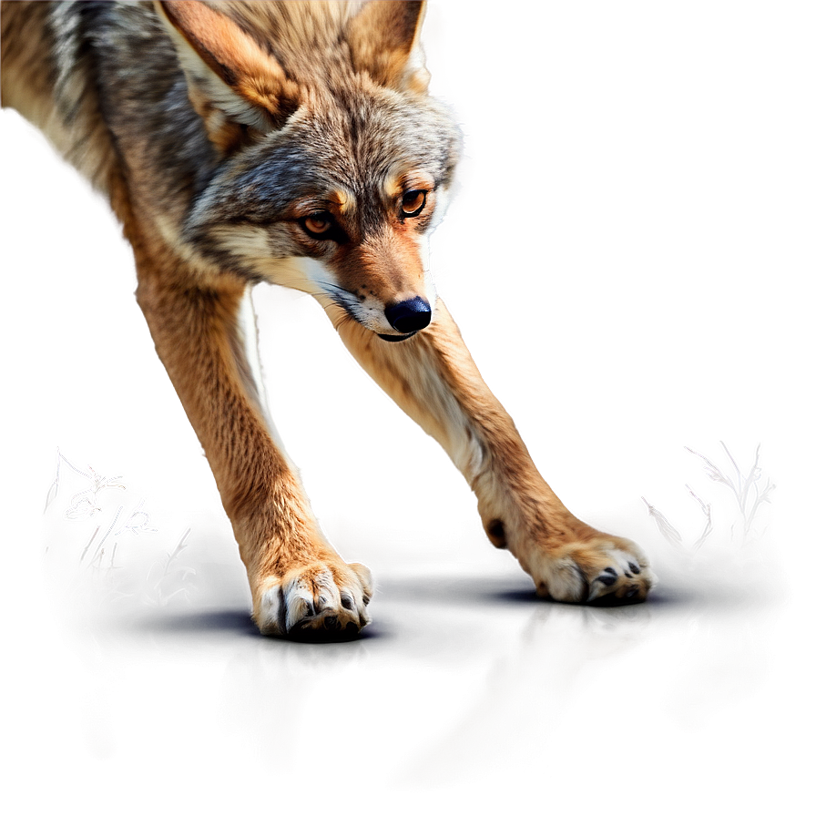 Coyote Track Print Png 99