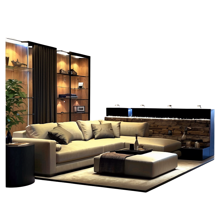 Cozy Apartment Living Room Png Uhm