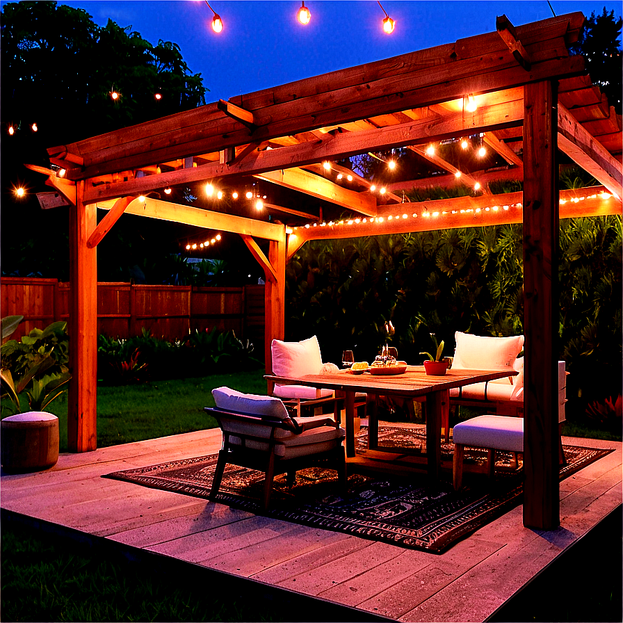 Cozy Backyard Setup Png 06262024