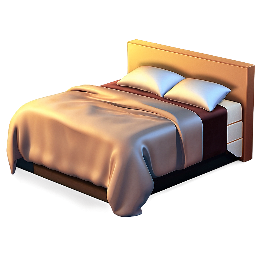 Cozy Bed Emoji Png Plt64