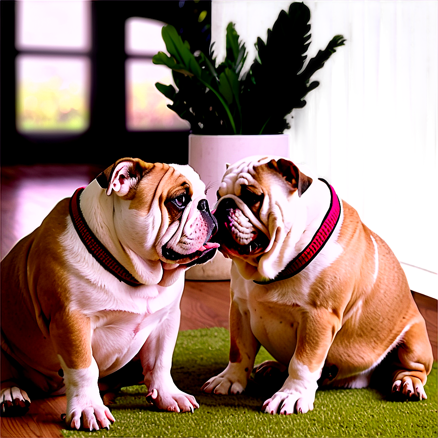 Cozy Bulldogs Indoors Png Tcc