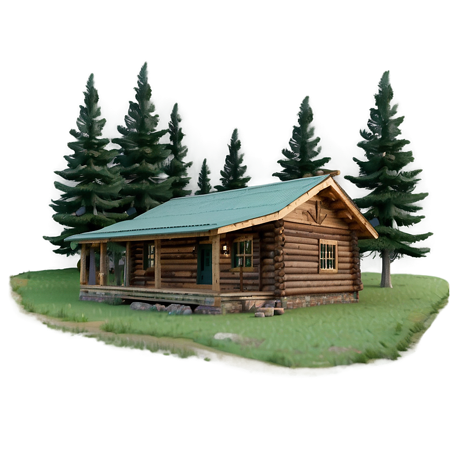 Cozy Cabin In The Woods Png 62