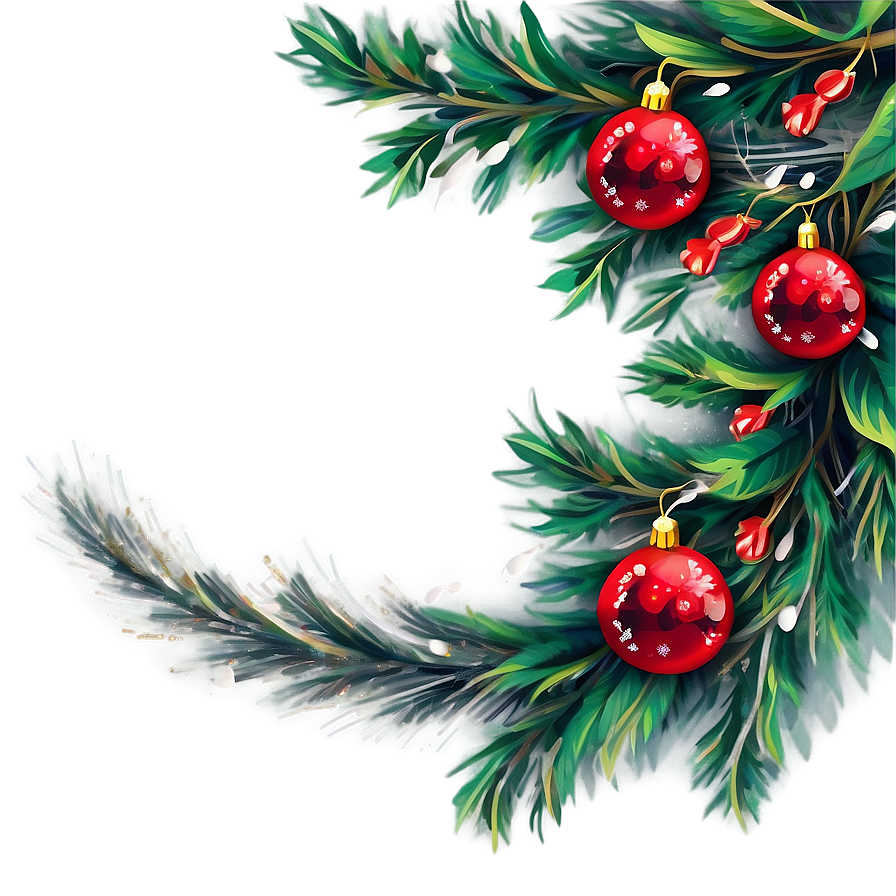 Cozy Christmas Border Png Biq71