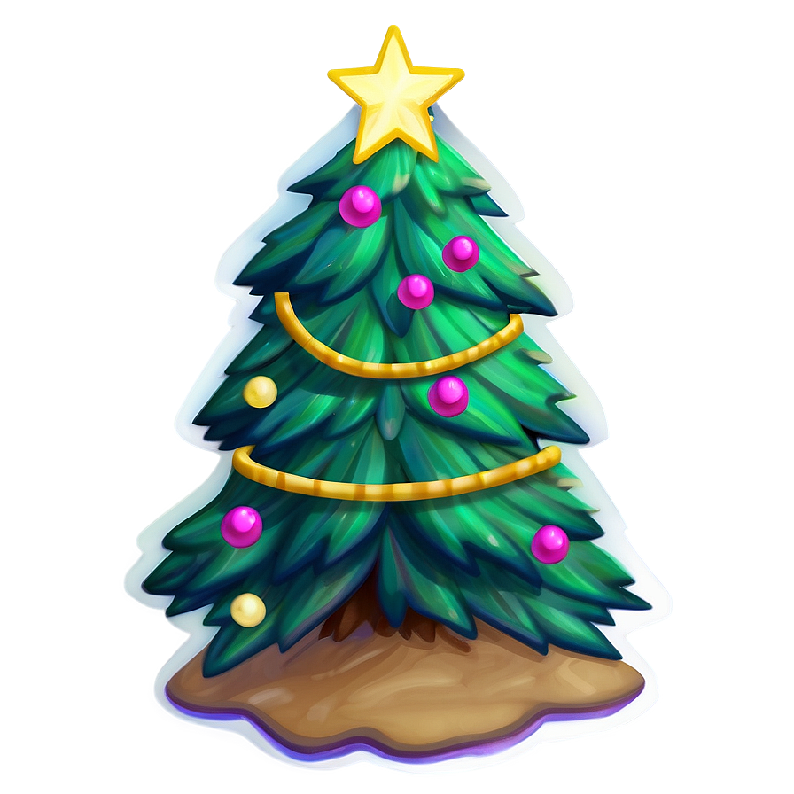 Cozy Christmas Tree Image Png 81